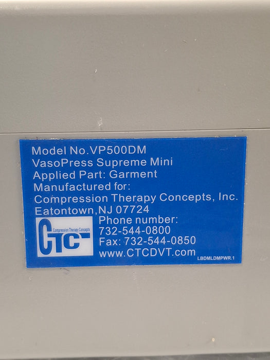 CTC VasoPress Supreme Mini VP500DM Pump