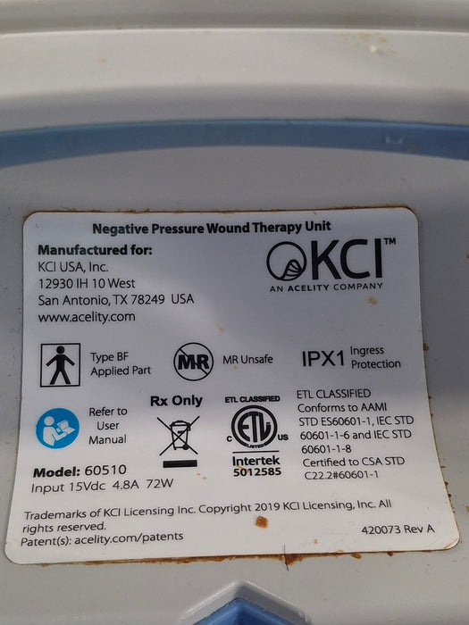 KCI KCI V.A.C. Ulta Negative Pressure Wound Therapy System Surgical Equipment reLink Online