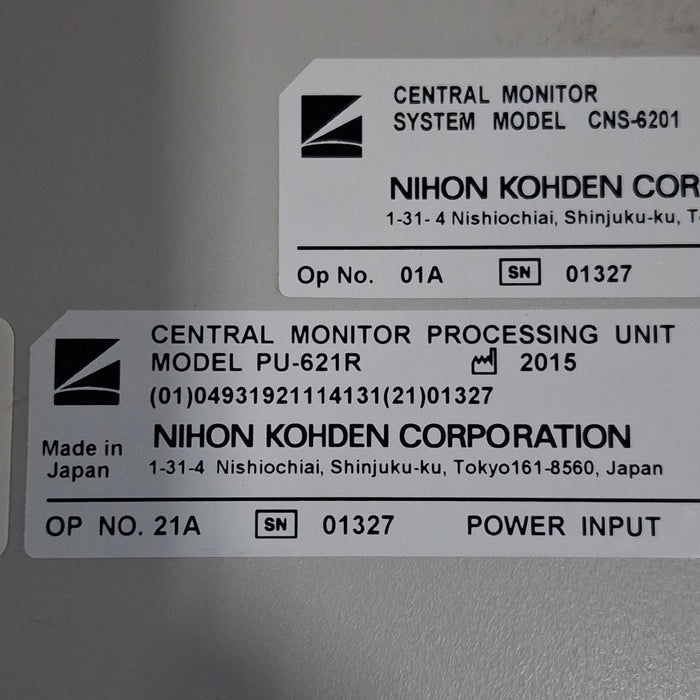 Nihon Kohden Nihon Kohden PU-621R Central Monitor Patient Monitors reLink Online