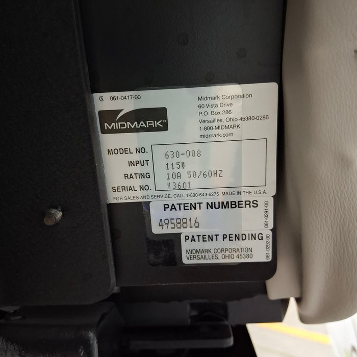 Midmark 630 Procedure Chair