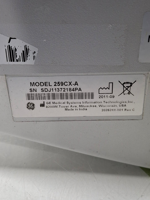 GE Healthcare GE Healthcare Corometrics 250cx Series Model 259cx-a Fetal Monitor Patient Monitors reLink Online