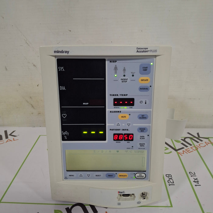 Datascope Accutorr Plus Vital Signs Monitor