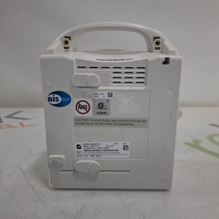 Nihon Kohden BSM-1773 Life Scope PT Transport Patient Monitor