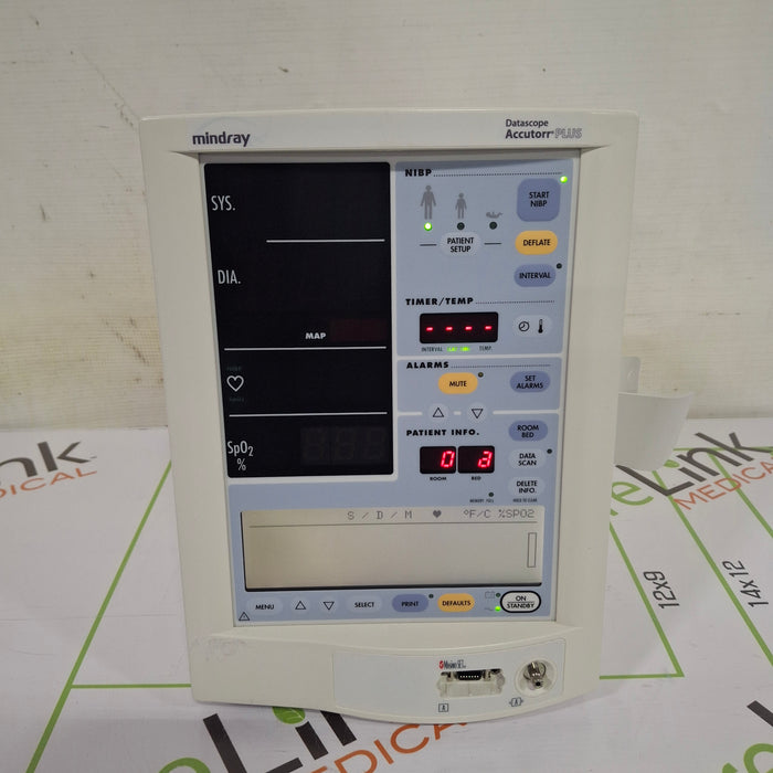 Datascope Accutorr Plus Vital Signs Monitor