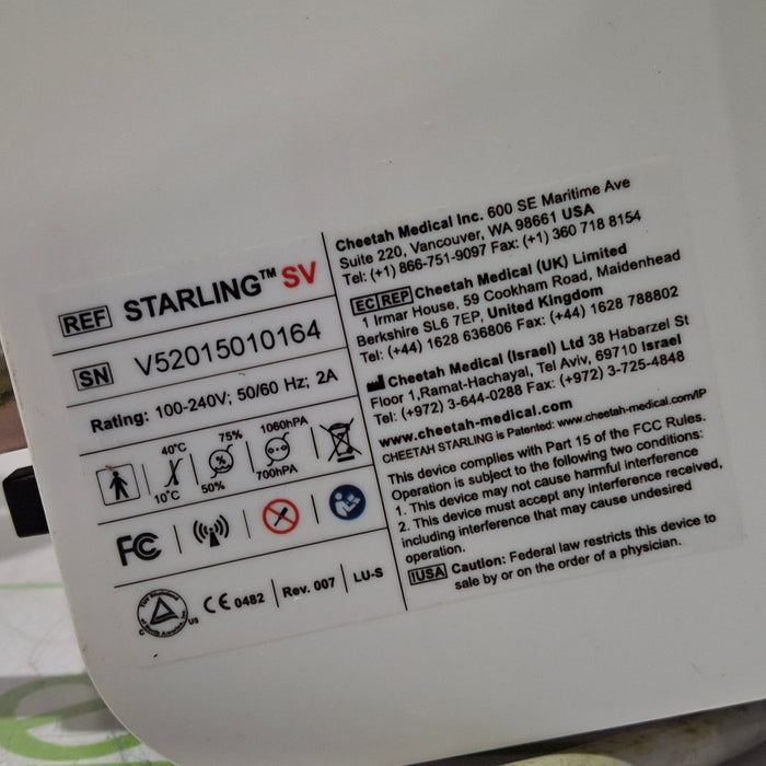 Baxter Starling SV Fluid Management Monitoring System