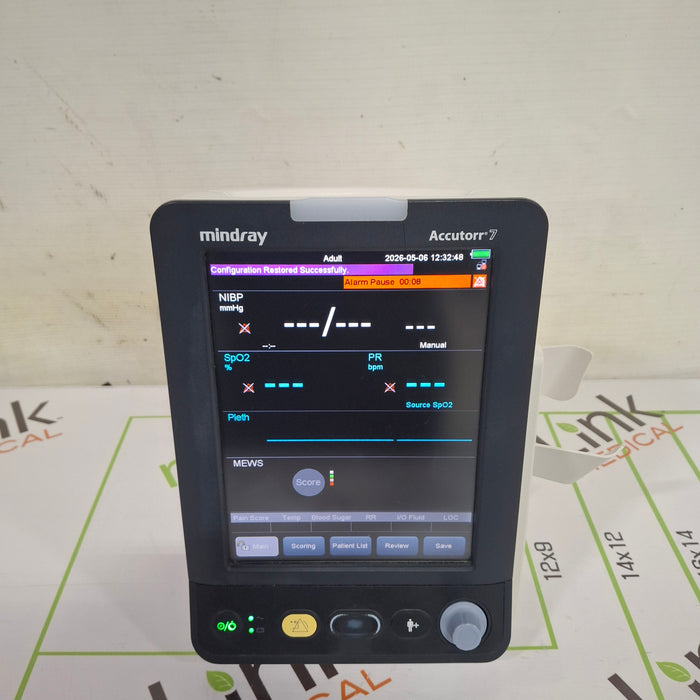Mindray Accutorr 7 Vital Signs Monitor
