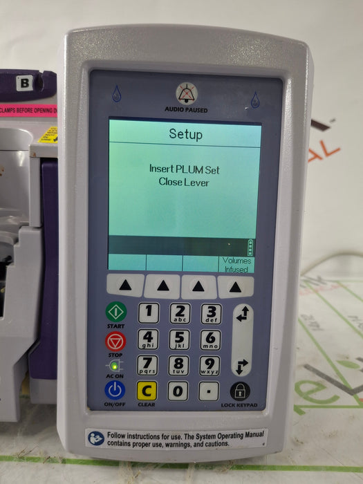 Hospira / ICU Medical Plum 360 Infusion Pump
