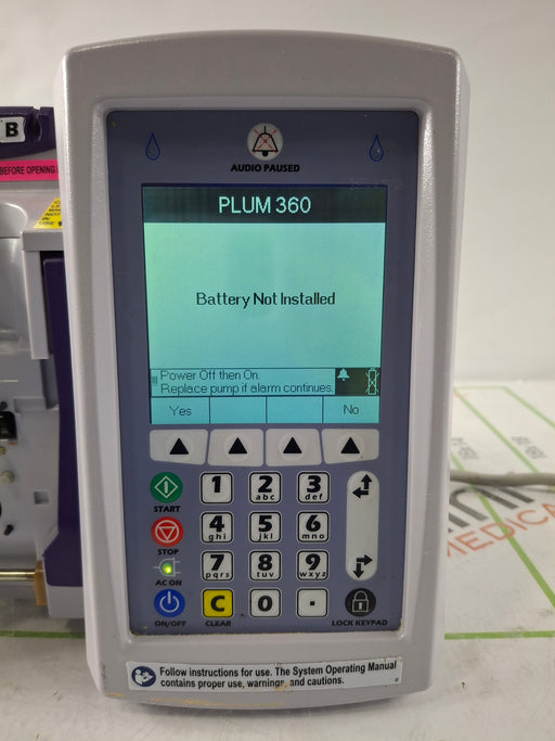 Hospira Hospira / ICU Medical Plum 360 Infusion Pump Infusion Pump reLink Online