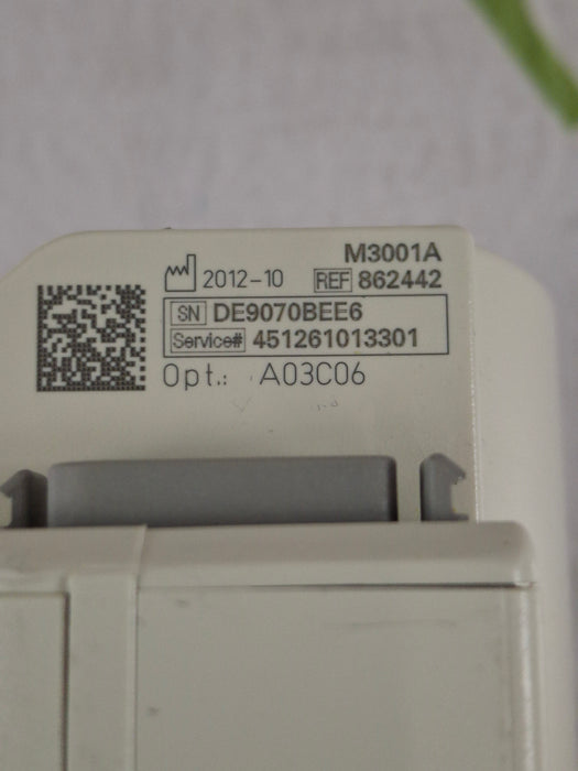 Philips M3001A-A03C06 Masimo SpO2, NIBP, ECG, Temp, IBP MMS Module
