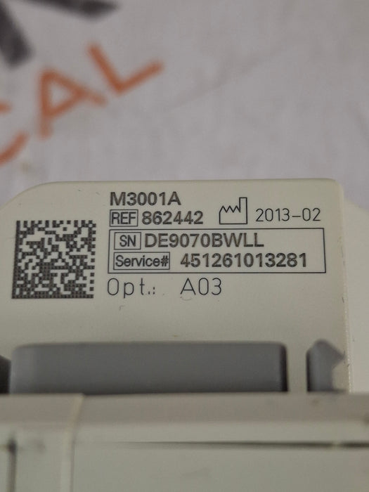 Philips M3001A-A03 Masimo SpO2, NIBP, ECG MMS Module