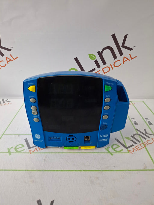 GE Healthcare GE Healthcare Dinamap V100 - NIBP, SpO2, Temp Vital Signs Monitor Patient Monitors reLink Online