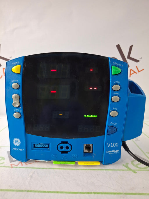 GE Healthcare GE Healthcare Dinamap V100 - NIBP, SpO2, Temp Vital Signs Monitor Patient Monitors reLink Online