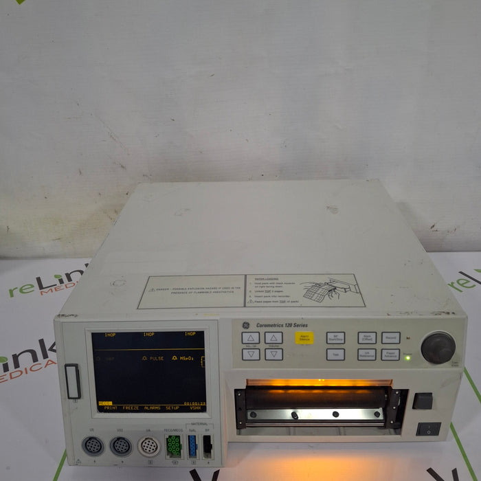 GE Healthcare Corometrics 120 Model 129 Fetal Monitor