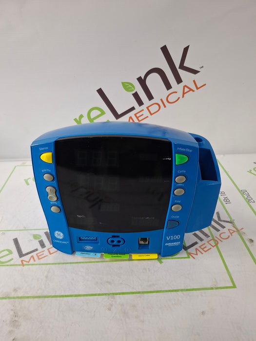 GE Healthcare Dinamap V100 - NIBP, SpO2, Temp Vital Signs Monitor