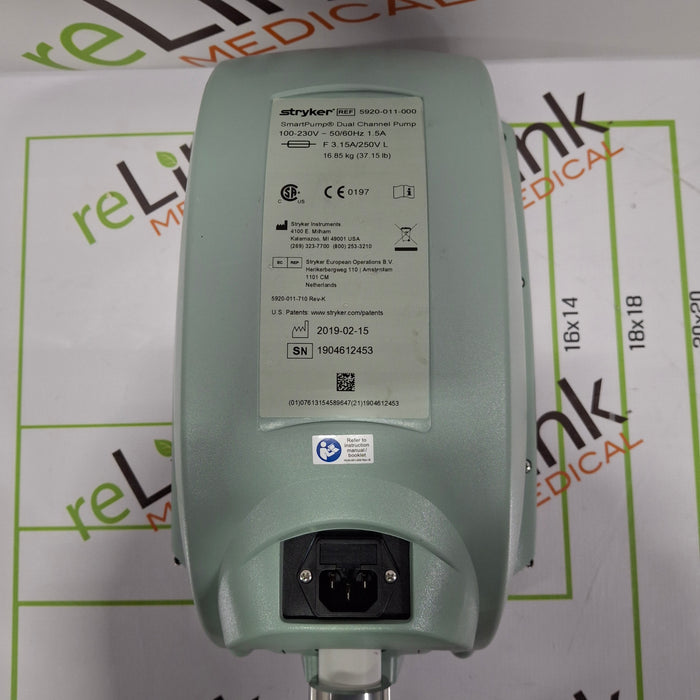 Stryker SmartPump Dual Channel Tourniquet
