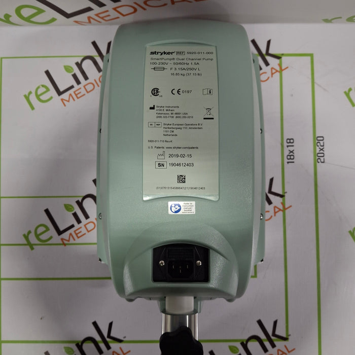 Stryker SmartPump Dual Channel Tourniquet