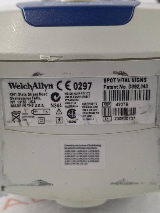 Welch Allyn Spot 420 - NIBP, Temp Vital Signs Monitor