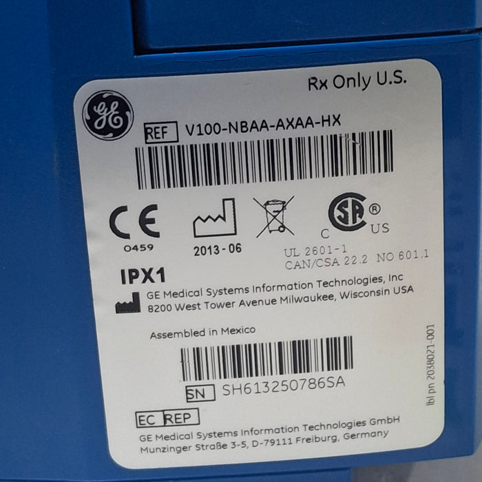 GE Healthcare GE Healthcare Dinamap V100 - NIBP, SpO2, Temp Vital Signs Monitor Patient Monitors reLink Online