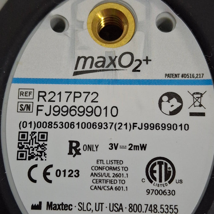 Maxtec, Inc. Maxtec, Inc. MaxO2+ Oxygen Monitor Patient Monitors reLink Online