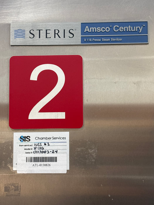 Steris Amsco Century V-116 Steam Sterilizer