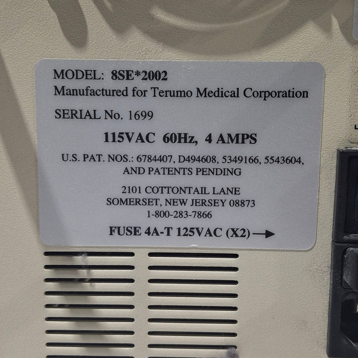 Terumo Medical 8SE*2002 Tube Sealer