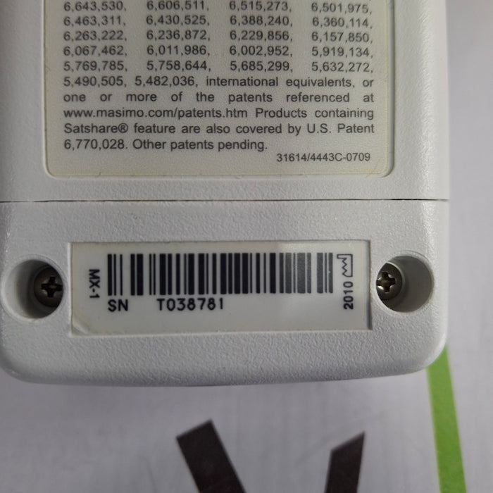 Masimo Radical 7 Pulse Oximeter w/ Base