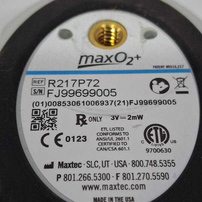 Maxtec, Inc. MaxO2+ Oxygen Monitor