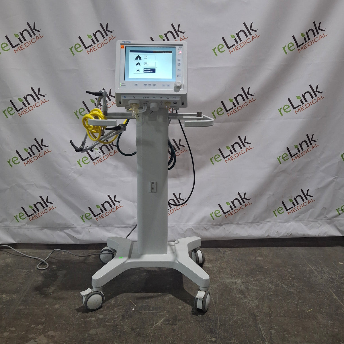 Tecme Neumovent GraphNet Advance ICU Ventilator