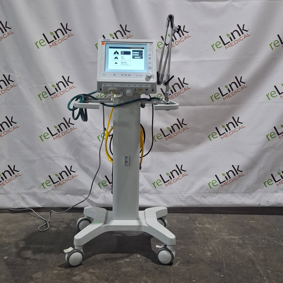 Tecme Neumovent GraphNet Advance ICU Ventilator