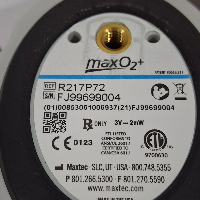 Maxtec, Inc. Maxtec, Inc. MaxO2+ Oxygen Monitor Patient Monitors reLink Online