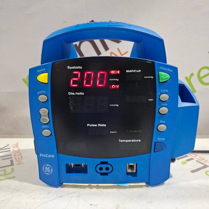 GE Healthcare Dinamap ProCare Vital Signs Monitor