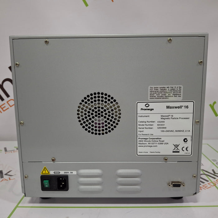 Promega Maxwell 16 Magnetic Particle Processor