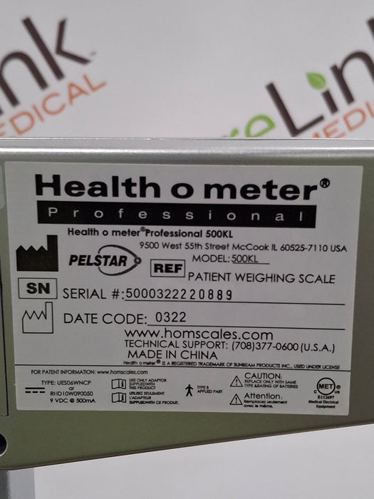 Health O Meter Health O Meter 500KL Eye Level Digital Medical Scale Diagnostic Exam Equipment reLink Online