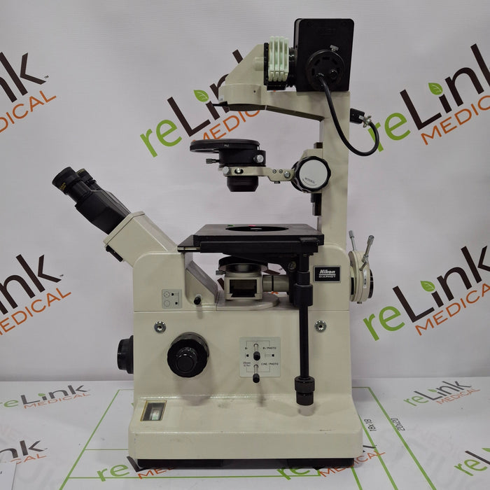 Nikon Diaphot Inverted Binocular Microscope