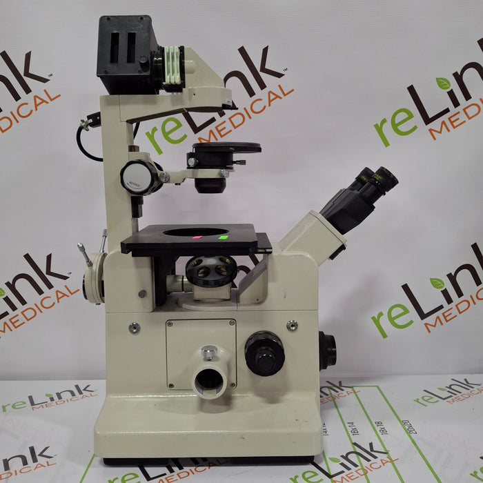 Nikon Diaphot Inverted Binocular Microscope