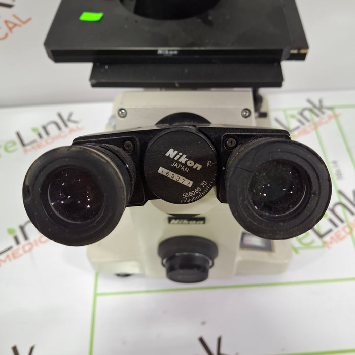 Nikon Diaphot Inverted Binocular Microscope