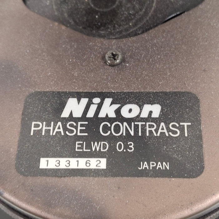 Nikon Diaphot Inverted Binocular Microscope