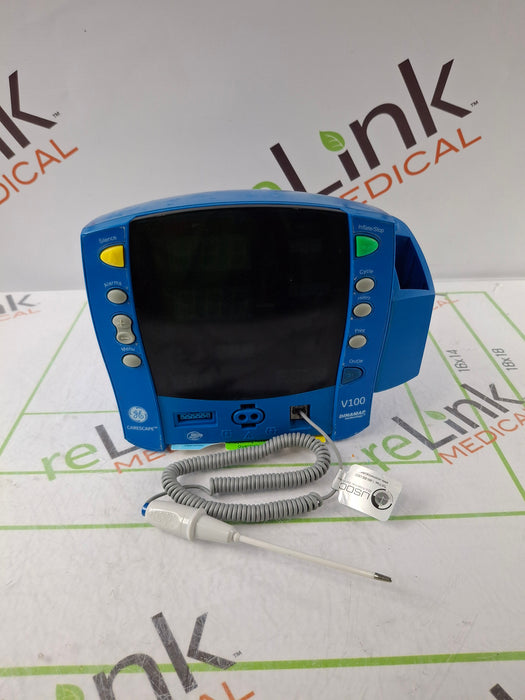 GE Healthcare Dinamap V100 - NIBP, SpO2, Temp Vital Signs Monitor