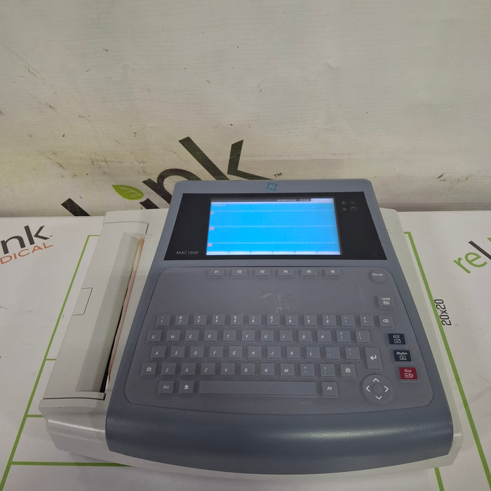 GE Healthcare GE Healthcare MAC 1600 ECG Cardiology reLink Online