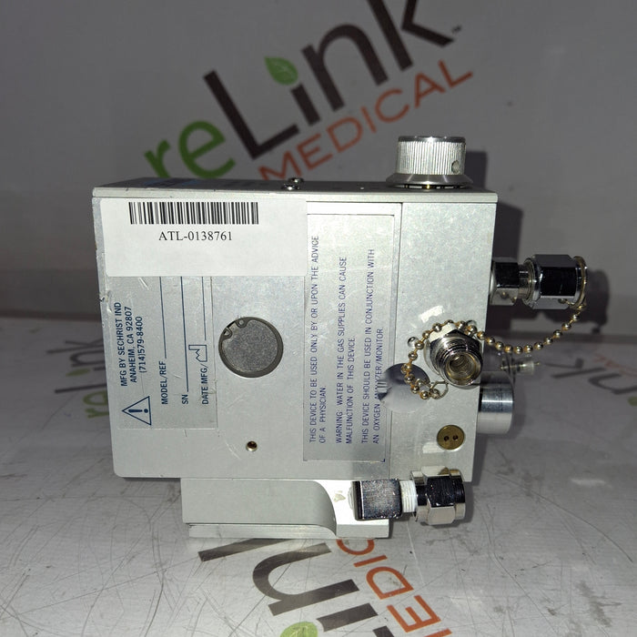 Sechrist 3500HL Air-Oxygen Mixer