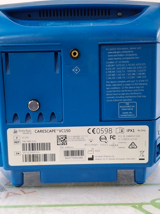 GE Healthcare Carescape VC150 Nellcor Vital Signs Monitor