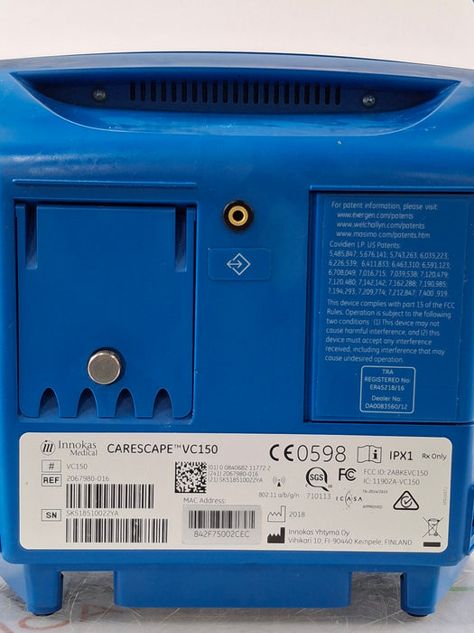 GE Healthcare GE Healthcare Carescape VC150 Nellcor Vital Signs Monitor Patient Monitors reLink Online