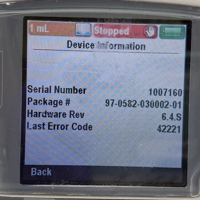 Smiths Medical CADD Solis 2100 Ambulatory Infusion Pump