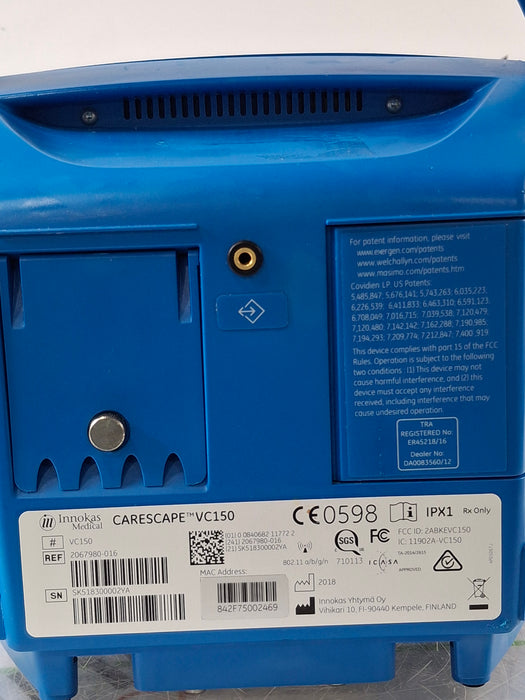 GE Healthcare Carescape VC150 Nellcor Vital Signs Monitor