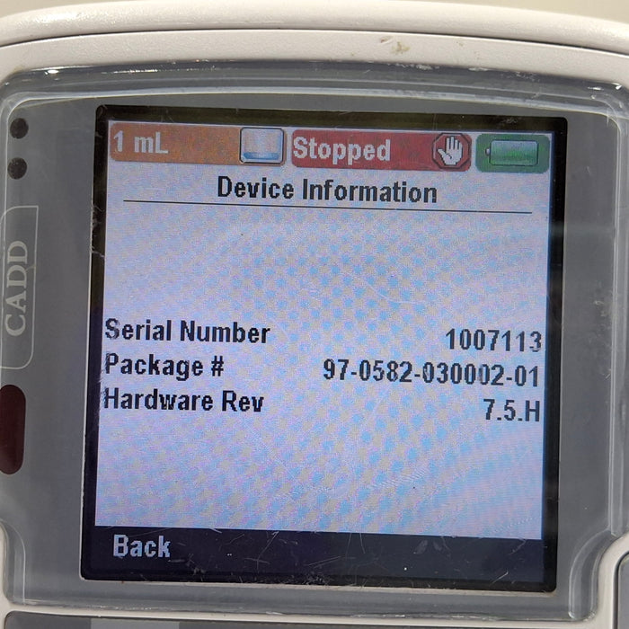 Smiths Medical CADD Solis 2100 Ambulatory Infusion Pump