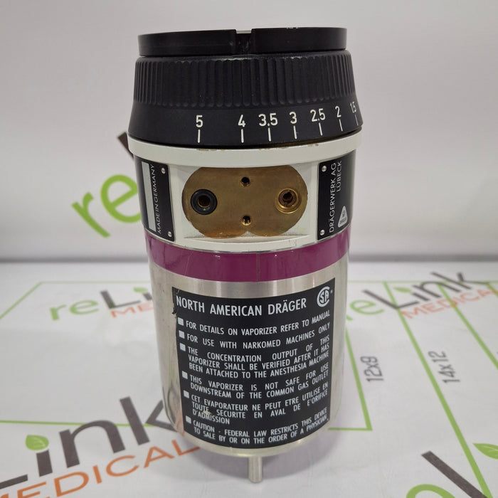 Draeger Medical Vapor 19.1 Isoflurane Vaporizer