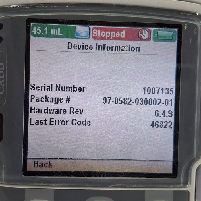 Smiths Medical CADD Solis 2100 Ambulatory Infusion Pump