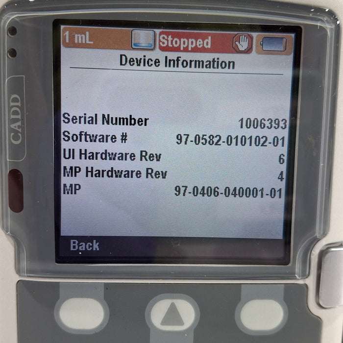 Smiths Medical CADD Solis 2110 Ambulatory Infusion Pump