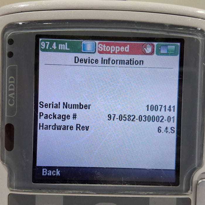 Smiths Medical CADD Solis 2100 Ambulatory Infusion Pump