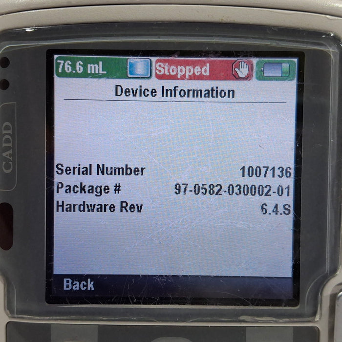 Smiths Medical CADD Solis 2100 Ambulatory Infusion Pump